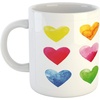 image:imageAmbesonne Valentines Day Mug Every Love Story is Beautiful but Ours is My Favorite Romantic Idea Ceramic Coffee Mug Cup for Water Tea Drinks 11 oz Black PinkPastel Red