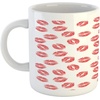 image:imageAmbesonne Valentines Day Mug Romantic Tree with Blooming Hearts with Bike and Petals Vintage Artwork Ceramic Coffee Mug Cup for Water Tea Drinks 11 oz Cream VermilionWhite Red