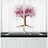 image:imageAmbesonne Live Laugh Love Kitchen Curtains Valentines Day Theme Typographic Banner Heart Shaped Cookies Tea Cup Window Drapes 2 Panel Set for Kitchen Cafe Decor 55 x 39 Peach White Dark PinkMagenta Redwood