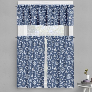 image:imageAmbesonne Live Laugh Love Kitchen Curtains Valentines Day Theme Typographic Banner Heart Shaped Cookies Tea Cup Window Drapes 2 Panel Set for Kitchen Cafe Decor 55 x 39 Peach White Dark PinkBlue and White