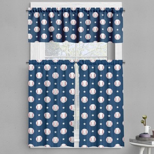 image:imageAmbesonne Live Laugh Love Kitchen Curtains Valentines Day Theme Typographic Banner Heart Shaped Cookies Tea Cup Window Drapes 2 Panel Set for Kitchen Cafe Decor 55 x 39 Peach White Dark PinkNight Blue Red White