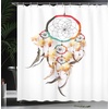 image:imageAmbesonne Anime Shower Curtain Cartoon Smiling Panda Fun Animal Theme Japanese Manga Teen Art Print Cloth Fabric Bathroom Decor Set with Hooks 69 W x 70 L White GreyWhite Pale Yellow Red