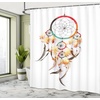 image:imageAmbesonne Anime Shower Curtain Cartoon Smiling Panda Fun Animal Theme Japanese Manga Teen Art Print Cloth Fabric Bathroom Decor Set with Hooks 69 W x 70 L White GreyWhite Pale Yellow Red
