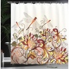 image:imageAmbesonne Anime Shower Curtain Cartoon Smiling Panda Fun Animal Theme Japanese Manga Teen Art Print Cloth Fabric Bathroom Decor Set with Hooks 69 W x 70 L White GreyOrange Ruby Rose