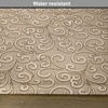 image:imageAmbesonne Beige Place Mats Set of 4 Baroque Floral Swirls Damask Pattern Classic Victorian Style in Retro Antique Background Washable Fabric Placemats for Dining Table Standard Size French Beige