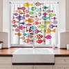 image:imageAmbesonne Cartoon Kitchen Curtains Group of Savannah Jungle Animals with Funny Expressions Savannah Mascots Print Window Drapes 2 Panel Set for Kitchen Cafe Decor 55 x 39 Orange Multicolor GreenRed White