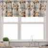 image:imageAmbesonne Cartoon Kitchen Curtains Group of Savannah Jungle Animals with Funny Expressions Savannah Mascots Print Window Drapes 2 Panel Set for Kitchen Cafe Decor 55 x 39 Orange Multicolor GreenPale Grey Apricot Brown