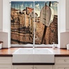 image:imageAmbesonne Cartoon Kitchen Curtains Group of Savannah Jungle Animals with Funny Expressions Savannah Mascots Print Window Drapes 2 Panel Set for Kitchen Cafe Decor 55 x 39 Orange Multicolor GreenBrown Blue