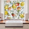image:imageAmbesonne Cartoon Kitchen Curtains Group of Savannah Jungle Animals with Funny Expressions Savannah Mascots Print Window Drapes 2 Panel Set for Kitchen Cafe Decor 55 x 39 Orange Multicolor GreenYellow White