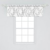 image:imageAmbesonne Cartoon Window Valance Botanical Animal Print with Tigers and Leafy Branches Curtain Valance for Kitchen Bedroom Decor with Rod Pocket 54 X 12 Dark Orange MulticolorPale Grey