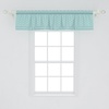 image:imageAmbesonne Cartoon Window Valance Botanical Animal Print with Tigers and Leafy Branches Curtain Valance for Kitchen Bedroom Decor with Rod Pocket 54 X 12 Dark Orange MulticolorTurquoise White