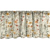 image:imageAmbesonne Cartoon Window Valance Summer Style Funny Demonstration of Happy Flying Characters and Hexagon Comb Curtain Valance for Kitchen Bedroom Decor with Rod Pocket 54 X 18 Sky Blue MustardMustard Orange Sage Green