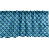 image:imageAmbesonne Cartoon Window Valance Summer Style Funny Demonstration of Happy Flying Characters and Hexagon Comb Curtain Valance for Kitchen Bedroom Decor with Rod Pocket 54 X 18 Sky Blue MustardBlue and Turquoise