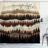 image:imageAmbesonne Cat Shower Curtain Rich Queen Kitty Character on Money Boss Lady Animal Funny Cartoon Cloth Fabric Bathroom Decor Set with Hooks 69 W x 70 L Cream Hunter Green and OrangeTan Burgundy and Ivory