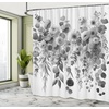 image:imageAmbesonne Cat Shower Curtain Rich Queen Kitty Character on Money Boss Lady Animal Funny Cartoon Cloth Fabric Bathroom Decor Set with Hooks 69 W x 70 L Cream Hunter Green and OrangePearl Charcoal Grey
