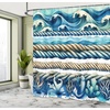 image:imageAmbesonne Cat Shower Curtain Rich Queen Kitty Character on Money Boss Lady Animal Funny Cartoon Cloth Fabric Bathroom Decor Set with Hooks 69 W x 70 L Cream Hunter Green and OrangeSeafoam Teal Pale Brown