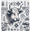 image:imageAmbesonne Cat Shower Curtain Rich Queen Kitty Character on Money Boss Lady Animal Funny Cartoon Cloth Fabric Bathroom Decor Set with Hooks 69 W x 70 L Cream Hunter Green and OrangeDark Blue Grey and White