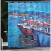 image:imageAmbesonne Day of The Dead Shower Curtain Dia de Los Muertos Celebration Skull Art Image Cloth Fabric Bathroom Decor Set with Hooks 69 W x 75 L Yellow White BlackNavy Red