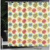 image:imageAmbesonne Day of The Dead Shower Curtain Dia de Los Muertos Celebration Skull Art Image Cloth Fabric Bathroom Decor Set with Hooks 69 W x 75 L Yellow White BlackPlum Multicolor