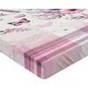 image:imageAmbesonne Dino Fitted Sheet Cartoon Style Colorful Dinosaurs TRex Triceratops Prehistoric Reptile Wildlife Bed Cover with AllRound Elastic Deep Pocket for Comfort Twin Size Pink PurplePale Pink Pastel Purple