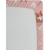 image:imageAmbesonne Dog Lover Fitted Sheet Little Corgi Jumping Running and Standing Cartoon Hearts Background Soft Decorative Fabric Bedding AllRound Elastic Pocket Twin Size White OrangeWhite Orange