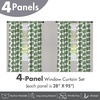 image:imageAmbesonne Dotted Curtains Teddy Bear Style Dog on Nostalgic Polka Dots Cartoon Window Treatments 2 Panel Set for Living Room Bedroom Pair of  28 x 63 Blue BrownWhite Green