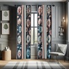 image:imageAmbesonne Dotted Curtains Teddy Bear Style Dog on Nostalgic Polka Dots Cartoon Window Treatments 2 Panel Set for Living Room Bedroom Pair of  28 x 63 Blue BrownDried Rose and Slate Blue