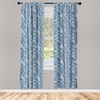 image:imageAmbesonne Dragon Window Curtains Cartoon Dragons Silly Expressions Colorful Flying Fantasy Characters Lightweight Decor 2Panel Set with Rod Pocket Pair of  28 x 84 Multicolor RubyWhite and Blue