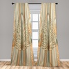 image:imageAmbesonne Dragon Window Curtains Cartoon Dragons Silly Expressions Colorful Flying Fantasy Characters Lightweight Decor 2Panel Set with Rod Pocket Pair of  28 x 84 Multicolor RubySalmon and Pale Reseda Green