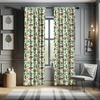 image:imageAmbesonne Dragon Window Curtains Cartoon Dragons Silly Expressions Colorful Flying Fantasy Characters Lightweight Decor 2Panel Set with Rod Pocket Pair of  28 x 84 Multicolor RubyPink Yellow