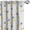 image:imageAmbesonne Dragon Window Curtains Cartoon Dragons Silly Expressions Colorful Flying Fantasy Characters Lightweight Decor 2Panel Set with Rod Pocket Pair of  28 x 84 Multicolor RubyGrey and Black