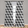 image:imageAmbesonne Dragon Window Curtains Cartoon Dragons Silly Expressions Colorful Flying Fantasy Characters Lightweight Decor 2Panel Set with Rod Pocket Pair of  28 x 84 Multicolor RubyWhite Grey Black