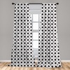 image:imageAmbesonne Dragon Window Curtains Cartoon Dragons Silly Expressions Colorful Flying Fantasy Characters Lightweight Decor 2Panel Set with Rod Pocket Pair of  28 x 84 Multicolor RubyGrey Red