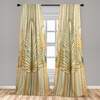 image:imageAmbesonne Dragon Window Curtains Cartoon Dragons Silly Expressions Colorful Flying Fantasy Characters Lightweight Decor 2Panel Set with Rod Pocket Pair of  28 x 84 Multicolor RubySalmon and Pale Reseda Green