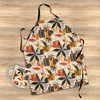 image:imageAmbesonne Fall Kitchen Gift Set with Apron Mug 4 Placemats amp Unique Box Retro Rustic Autumnal Vibe Kitchen Textiles and Cup 7pcs Set for Christmas and Housewarming Black Vermilion Mustard