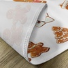 image:imageAmbesonne Gingerbread Man Place Mats Set of 4 Vivid Christmas Gingerbread Biscuits Set Snowflake House Tree Washable Fabric Placemats for Dining Table Standard Size Brown and White