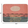 image:imageAmbesonne Mid Century Modern Boho Bath Mat Abstract Sun on Scandinavian Waves Pastel Terracotta Colors Plush Bathroom Decor Mat with Non Slip Backing 302 x 20 Coral Laurel Green