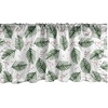 image:imageAmbesonne Nature Window Valance Birds Wildlife Cartoon Like Image with Tree Leaf Art Print Curtain Valance for Kitchen Bedroom Decor with Rod Pocket 54 X 18 Mustard MaroonHunter Green and White