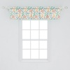 image:imageAmbesonne Nature Window Valance Birds Wildlife Cartoon Like Image with Tree Leaf Art Print Curtain Valance for Kitchen Bedroom Decor with Rod Pocket 54 X 18 Mustard MaroonIvory and Multicolor