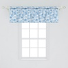 image:imageAmbesonne Nature Window Valance Birds Wildlife Cartoon Like Image with Tree Leaf Art Print Curtain Valance for Kitchen Bedroom Decor with Rod Pocket 54 X 18 Mustard MaroonPale Blue White