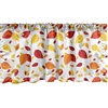 image:imageAmbesonne Nature Window Valance Birds Wildlife Cartoon Like Image with Tree Leaf Art Print Curtain Valance for Kitchen Bedroom Decor with Rod Pocket 54 X 18 Mustard MaroonRed Orange Yellow