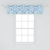 image:imageAmbesonne Nature Window Valance Birds Wildlife Cartoon Like Image with Tree Leaf Art Print Curtain Valance for Kitchen Bedroom Decor with Rod Pocket 54 X 18 Mustard MaroonPale Blue White