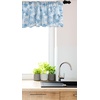 image:imageAmbesonne Nature Window Valance Birds Wildlife Cartoon Like Image with Tree Leaf Art Print Curtain Valance for Kitchen Bedroom Decor with Rod Pocket 54 X 18 Mustard MaroonPale Blue White