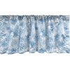 image:imageAmbesonne Nature Window Valance Birds Wildlife Cartoon Like Image with Tree Leaf Art Print Curtain Valance for Kitchen Bedroom Decor with Rod Pocket 54 X 18 Mustard MaroonPale Blue White
