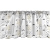 image:imageAmbesonne Nature Window Valance Birds Wildlife Cartoon Like Image with Tree Leaf Art Print Curtain Valance for Kitchen Bedroom Decor with Rod Pocket 54 X 18 Mustard MaroonMulti Color