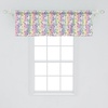 image:imageAmbesonne Rainbow Window Valance Cartoon Drawing of Unicorn Ice Skating Curtain Valance for Kitchen Bedroom Decor with Rod Pocket 54 X 18 Pastel Purple