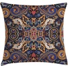 image:imageAmbesonne Tiki Bar Throw Pillow Cushion Cover Native Man Wearing a Illustration Cartoon Tribal Costume Prehistoric Decorative Square Accent Pillow Case 16 X 16 Brown CoralRoyal Blue Sand Brown