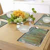 image:imageAmbesonne Vintage Place Mats Set of 4 Rustic Old Wood Door Dated Tuscany House Entrance Antique Texture Photograph Washable Fabric Placemats for Dining Table Standard Size Brown and Mint