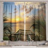 image:imageAmbesonne Cartoon Kitchen Curtains Group of Savannah Jungle Animals with Funny Expressions Savannah Mascots Print Window Drapes 2 Panel Set for Kitchen Cafe Decor 55 x 39 Orange Multicolor GreenYellow Blue