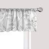 image:imageAmbesonne Cartoon Window Valance Botanical Animal Print with Tigers and Leafy Branches Curtain Valance for Kitchen Bedroom Decor with Rod Pocket 54 X 12 Dark Orange MulticolorPale Grey